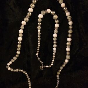 2 piece matching necklaces